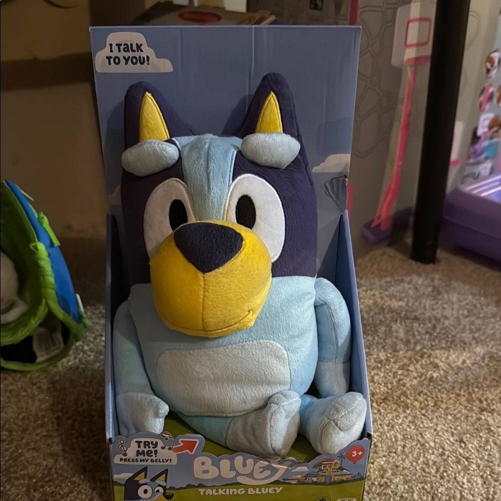 Talking Bluey Plush Toy